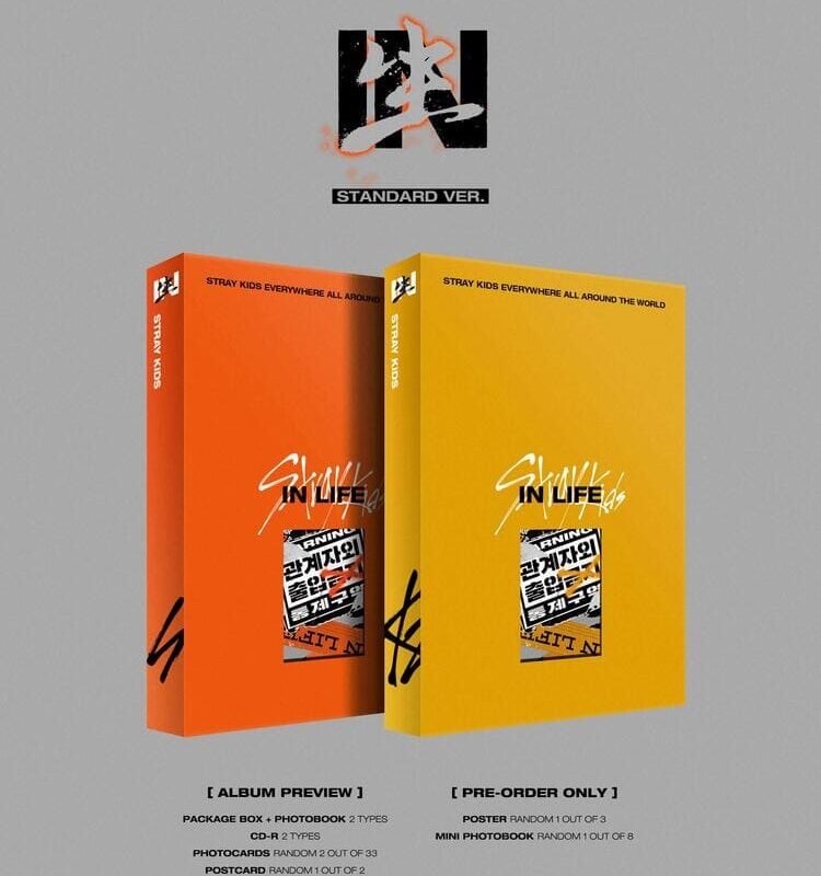 STRAY KIDS - 1ST ALBUM REPACKAGE IN生 (IN LIFE) (STANDARD VER.)