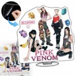 Black Pink Venom Group Photo Stand
