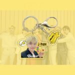 BTS BUTTER Instagram Key Ring - Obrázek 3
