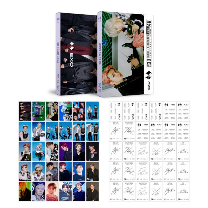 EXO 4R LOMO Cards 30 pcs