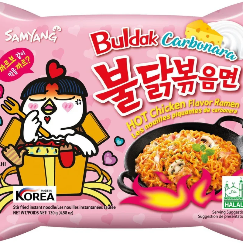 🌶️🌶️Samyang Buldak Hot Chicken Ramen Carbonara