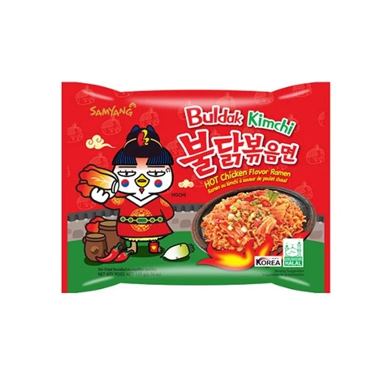 🌶️🌶️Samyang Buldak Hot Chicken Ramen Kimchi
